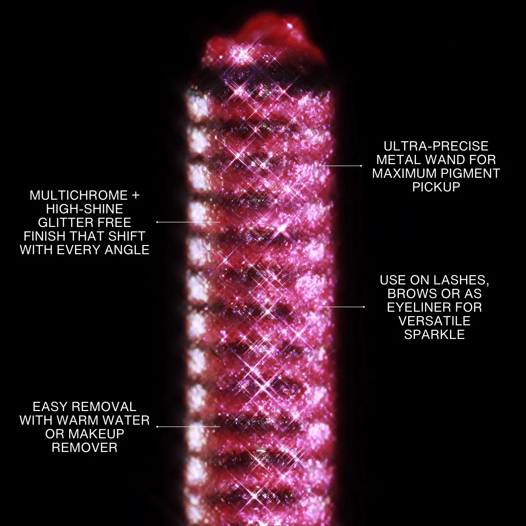 NEW Mascara Topper - Magenta Florals - Image 4